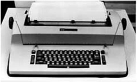 IBM 360 - via Selectric Typewriter